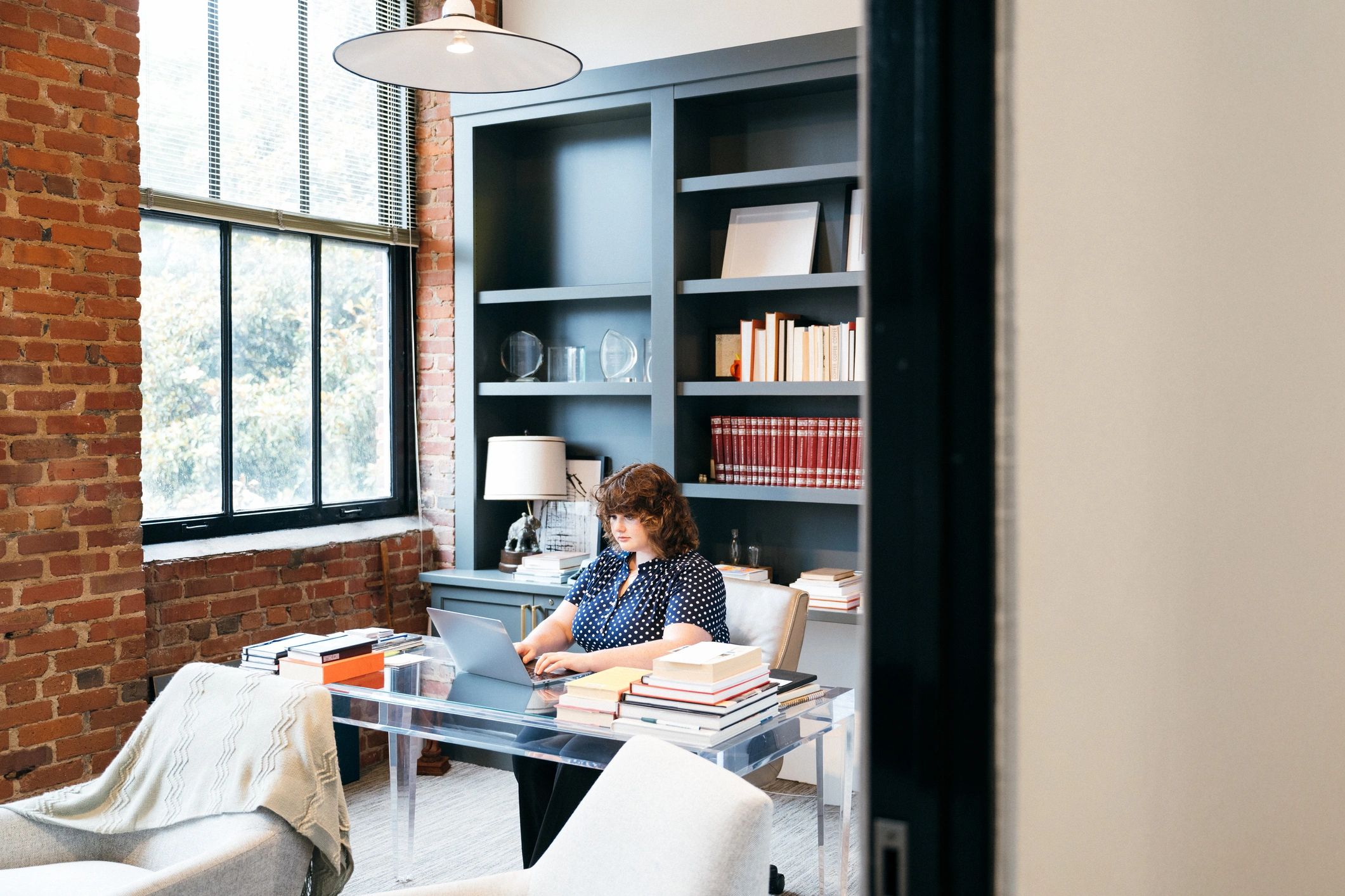 Professional consultant portrait in an office